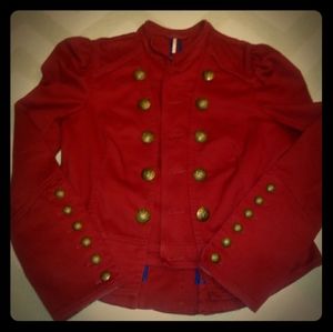 Free people Vintage unique buttons jacket